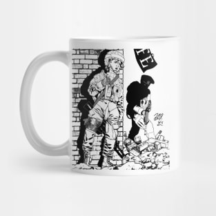 Cornered, Wounded & Bladed Mug